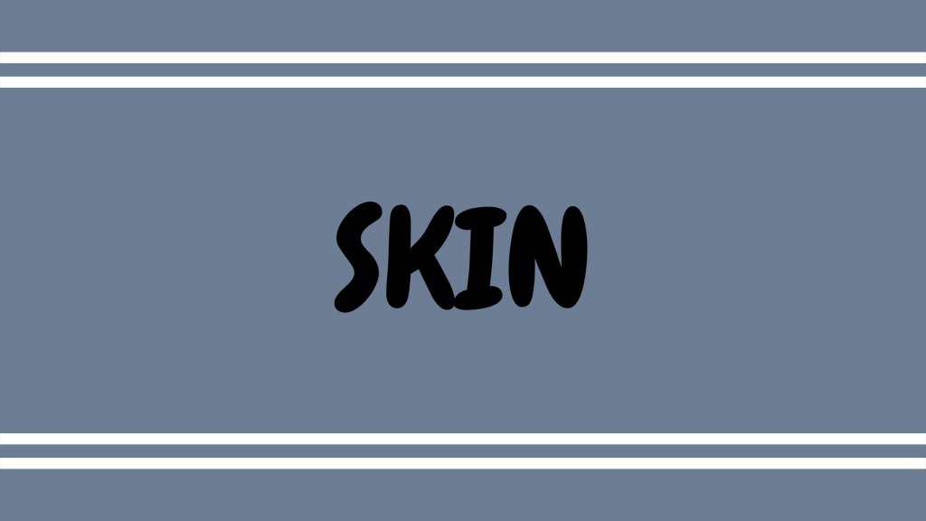 Skin meridian